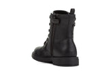 GEOX J169QQ00054C9999 BLACK  ECLAIR GIRL ANKLE BOOTS