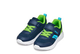 GEOX J36GBA 01454 C0749  J SPRINTYE B A MESH+GEOBUCK NAVY/LIME