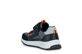 GEOX  J36GMA054FUC0038 Παιδικά Sneakers Μαύρα black/orange