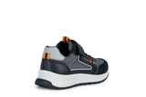 GEOX  J36GMA054FUC0038 Παιδικά Sneakers Μαύρα black/orange