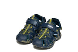 GEOX J450RC 014BU CF4A3 BOREALIS NAVY/MILITARY SANDALS