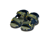GEOX J450RE 01411 CF4A3 BOREALIS NAVY/MILITARY SANDALS