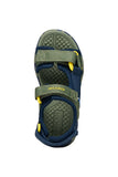 GEOX J450RE 01411 CF4A3 BOREALIS NAVY/MILITARY SANDALS