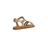 GEOX J4535H0NFQDC2010 PLATINUM SANDALS (Copy)