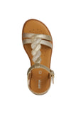 GEOX J4535H0NFQDC2010 PLATINUM SANDALS (Copy)