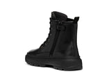 GEOX J46MGA085EWC9244 BLACK BOOTS GIRLS