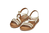 GEOX J55BSA00044C2010 PLATINUM SANDALS (Copy)