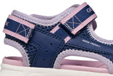 GEOX J55MTA 01454 C4215 NAVY/LILAC AIRADYUM SANDALS
