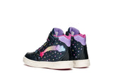 GEOX J568WB J SKYLIN GIRL B -PEARL.PR.SYN  NAVY/MULTICOLOR BOOTIES