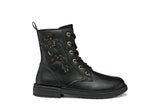 GEOX J569QJ 000BC C9999 J ECLAIR GIRL J SYNT LEA BLACK