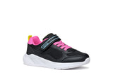 GEOX J56FWA 0BC14 C9B8L J SPRINTYE GIRL A SYNT LEA +M SNEAKERS