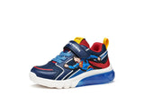 GEOX J56LBD 05411 C0200 J CIBERDRON  BLUE/RED