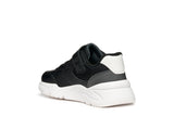 GEOX J56MQC 05411 C0038 J LOFTTUS C GEOBUCK+TEXT BLACK/ORANGE SNEAKERS