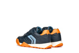 GEOX J56NEA 054FU C0659 J RANN E NAVY/ORANGE SNEAKERS