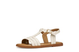 GEOX J6535B 000BC C1058 SANDAL KARLY LT IVORY SANDALS