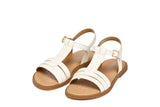 GEOX J6535B 000BC C1058 SANDAL KARLY LT IVORY SANDALS
