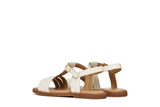 GEOX J6535B 000BC C1058 SANDAL KARLY LT IVORY SANDALS