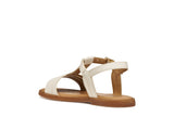 GEOX J6535B 000BC C1058 SANDAL KARLY LT IVORY SANDALS