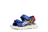 GEOX J65F1B 000BC C0833 AIRADYUM ROYAL/RED SANDALS