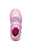 GEOX J65M4B 0ANKC C8058 PINK/DK LILAC SNEAKERS LIGHTS