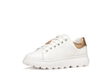 GEOX J65MRA 00085 C1Z8W WHITE/LT ROSE SNEAKERS