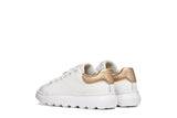 GEOX J65MRA 00085 C1Z8W WHITE/LT ROSE SNEAKERS
