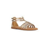 GEOX J7235D 0NFHI C2010 PLATINUM J S. KARLY SANDALS