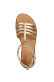 GEOX J7235D 0NFHI C2010 PLATINUM J S. KARLY SANDALS