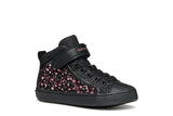GEOX J744GI ODHHH C0037 J KALISPERA GIRL I BLACK/PURPLE