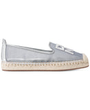 DKNY K 2639196 SILVER MIRETTA-FLAT ESPADRILLES