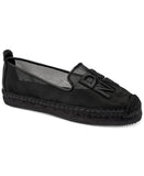 DKNY K 2639196 BLACK  MIRETTA-FLAT ESPADRILLES