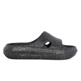 PUMA 406276 03 BLACK PUMA FLATTER SLIDE GLITTER
