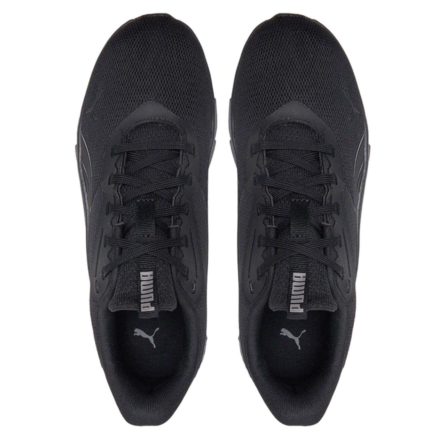 PUMA 310093 02 Black Gray Flex Focus Lite Modern Sneakers