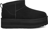 UGG CLASSIC ULTRA MINI PLATFORM 1135092 -BLACK BOOTS