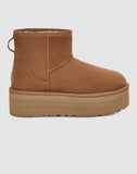 UGG CLASSIC MINI PLATFORM 1134991-CHE CHESTNUT BOOTS