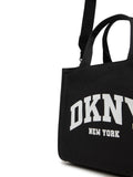 DKNY R41AOR57 BSV BLACK/SILVER  HADLEE TOTE HANDBAG