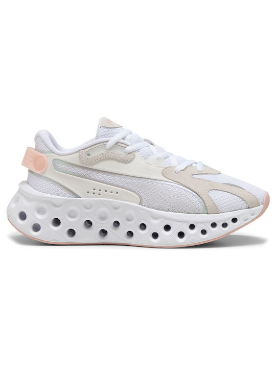PUMA 311003 01 SOFTRIDE FREQUENCE TCOLOR WN PUMA WHITE ROSE QUARTZ SNEAKERS