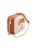 LIU-JO AA5001  CAMERA BAG Γυναικεία Τσάντα Ώμου Μπεζ 81154