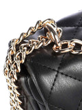 LIU-JO LIU-JO BETTER ΤΣΑΝΤΑ CROSSBODY ΚΑΠΙΤΟΝΕ LOGO ΜΑΥΡΟ  AA5127 E00150000 22222