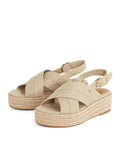TOMMY HILFIGER FW0FW08669  ACC DENIM ESPADRILLE PLATFORM SANDAL