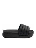 PUMA  395399 01 KARMEN SLIDE PUFFY WNS PUMA BLACK-PUMA BLACK SLIPPERS