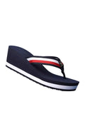 TOMMY HILFIGER FW0FW08520 SPACE BLUE THE CORPORATE WEDGE BEACH SANDAL