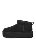 UGG 1135092 W CLASSIC ULTRA MINI PLATFORM BLACK BOOTS