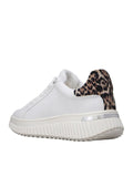 DKNY K3510478 LOBECO LACE UP PLATFORM SNEAKERS