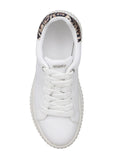 DKNY K3510478 LOBECO LACE UP PLATFORM SNEAKERS