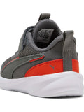 PUMA 401528 08 FLYER 3 AC INF COOL DARK GRAY FIERCE RED-PU SNEAKERS
