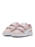 PUMA 397287 08 PUMA SMASH 3.0 BADGES V INF MAUVE MIST PUMA WHITE SNEAKERS