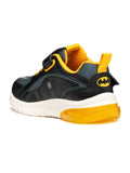 GEOX J56LBC  OBC14 C0054  BLACK/YELLOW J CIBERDRON SNEAKERS LIGHTS BATMAN