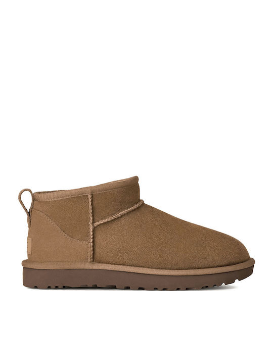 UGG W/1116109 W CLASSIC ULTRA MINI CHE BOOTIES
