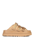UGG 1167430 W GOLDENGLOW SLIDE DND ΜΠΕΖ  FLATFORMS